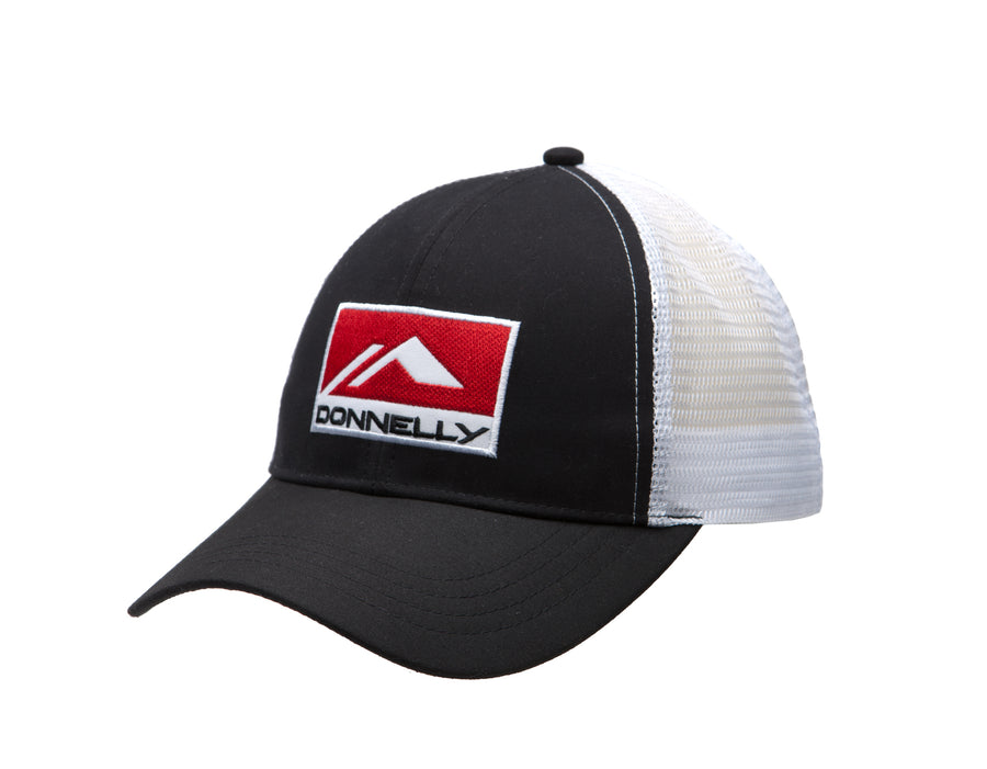 Donnelly Trucker Hat - Curved Bill, Black