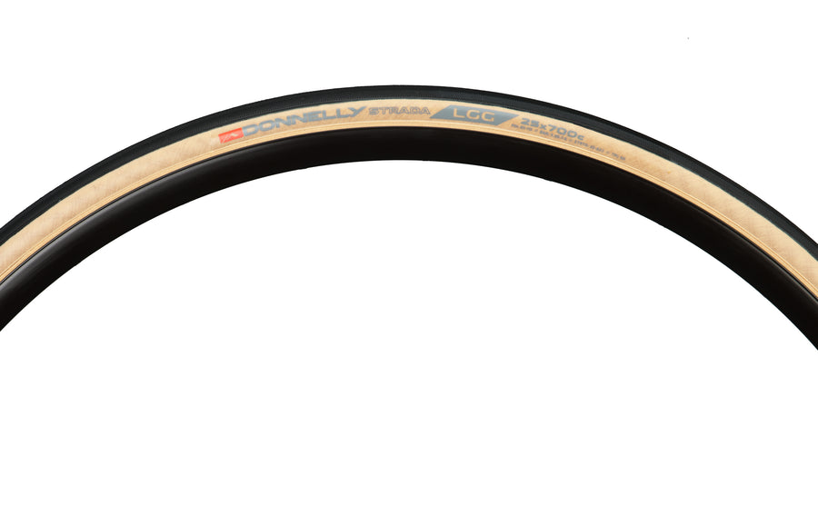 Strada LGG 700 X 25 - 60 TPI Folding Bead Clincher - Tan Sidewall