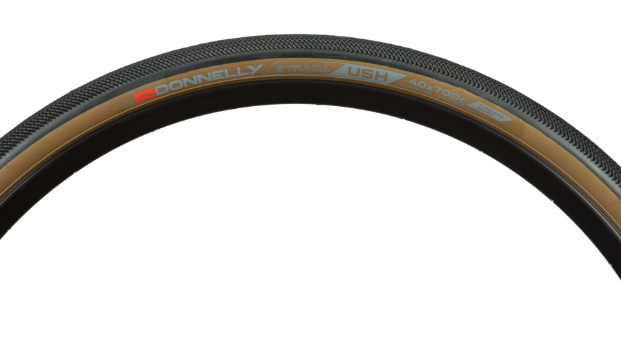 Strada USH 700 X 40 - Tubeless Ready Clincher - Tan Sidewall