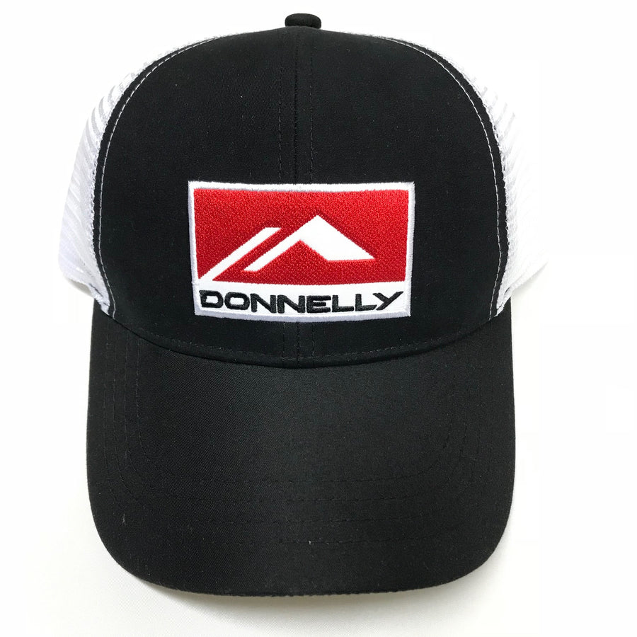 Donnelly Trucker Hat - Curved Bill, Black