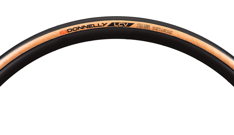 LCV 700 x 25 - 240 TPI Folding Bead Clincher - Tan Sidewall