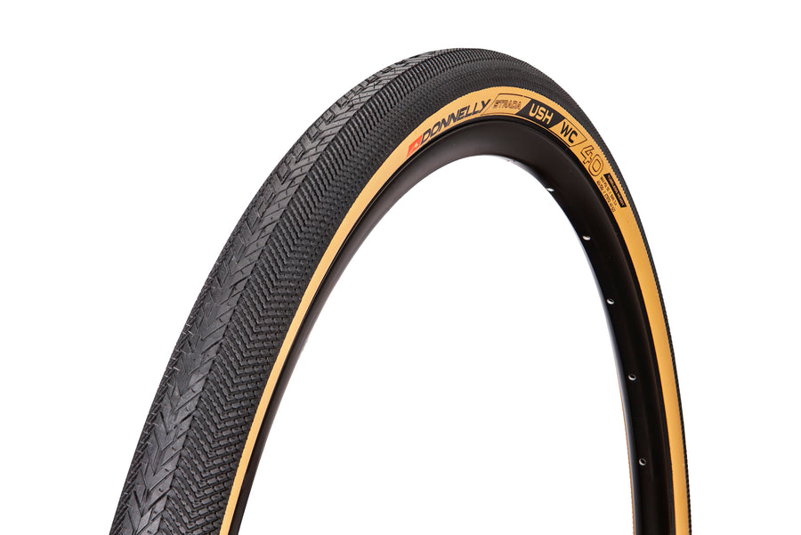 Strada USH WC 700 x 40 - Tubeless Ready Clincher - Tan Sidewall